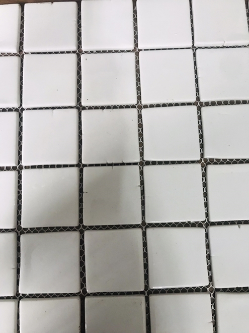 Pastilha Cer Mica Cmx Cm Branco Rtico Vidro Real Pastilha