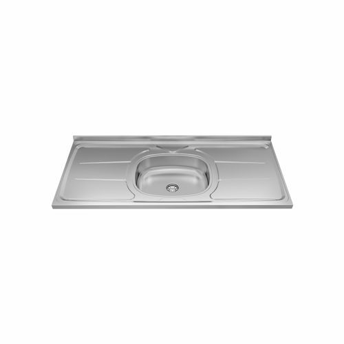 Pia De Inox 120cm Cuba Central A430 Ghelplus Pia De Inox 120cm Cuba Central A430 Ghelplus 1447